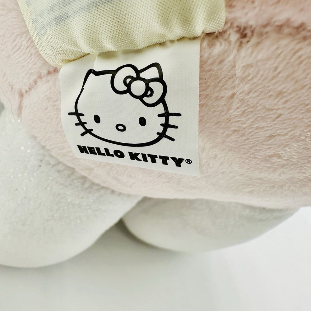 Build A Bear HELLO KITTY 25th Anniversary Celebration 18” Silver Bow BAB Plush - Picture 7 of 11